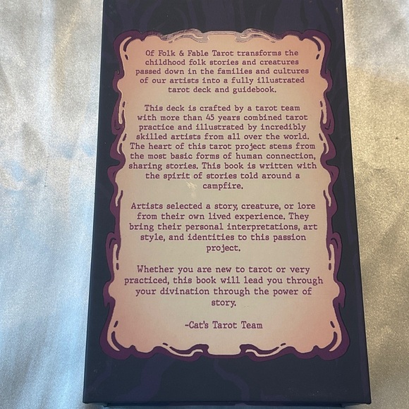 Of Folk & Fable Tarot Deck - Picture 2 of 3